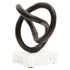 Monica Matte Black Knot Sculpture